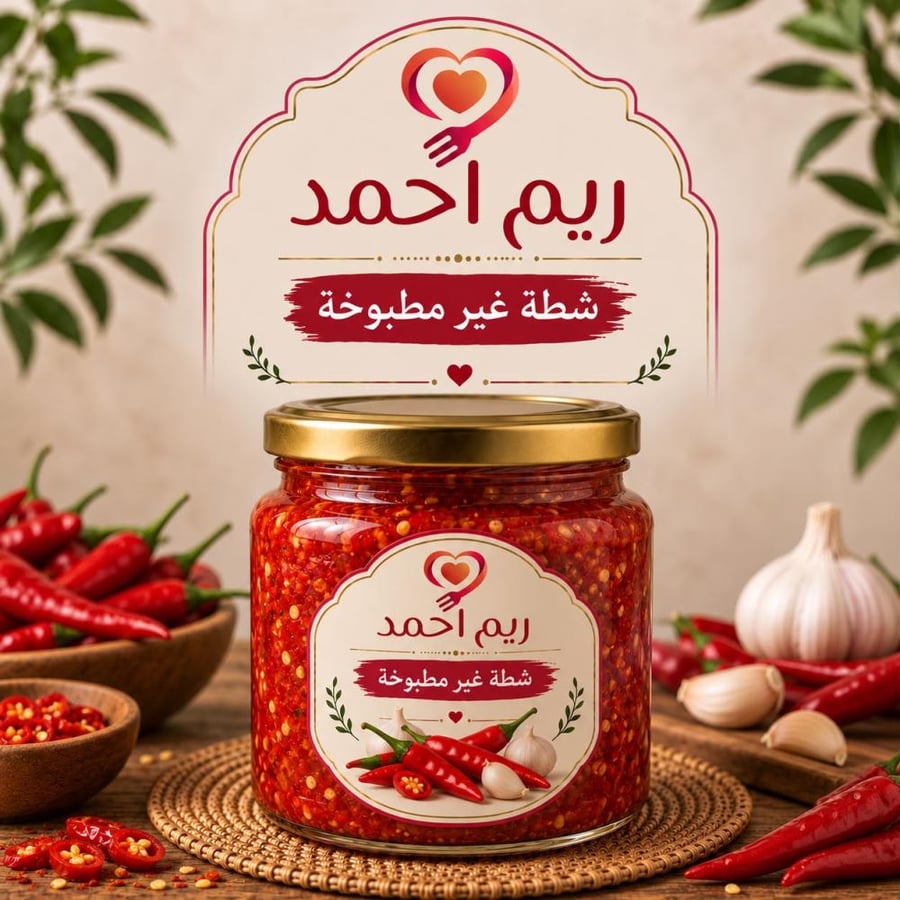 شطه غير مطبوخه ريم احمد شحن مبرد برولو