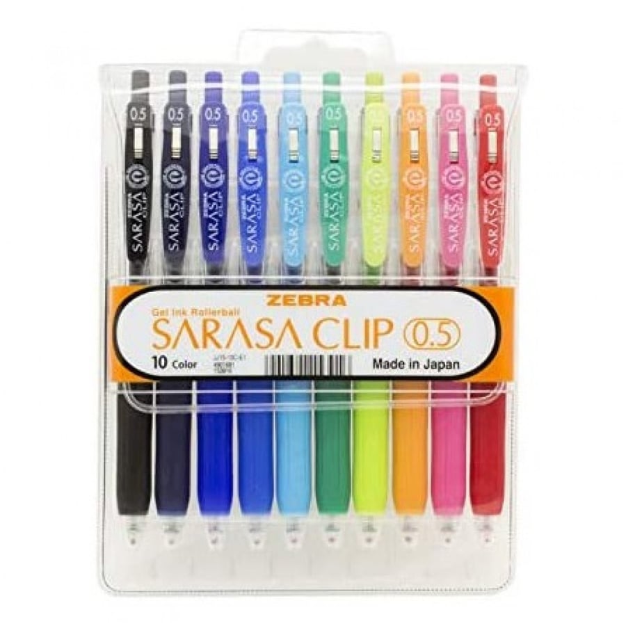 شدة أقلام حبر سائل 0.5 | ZEBRA SARASA CLIP