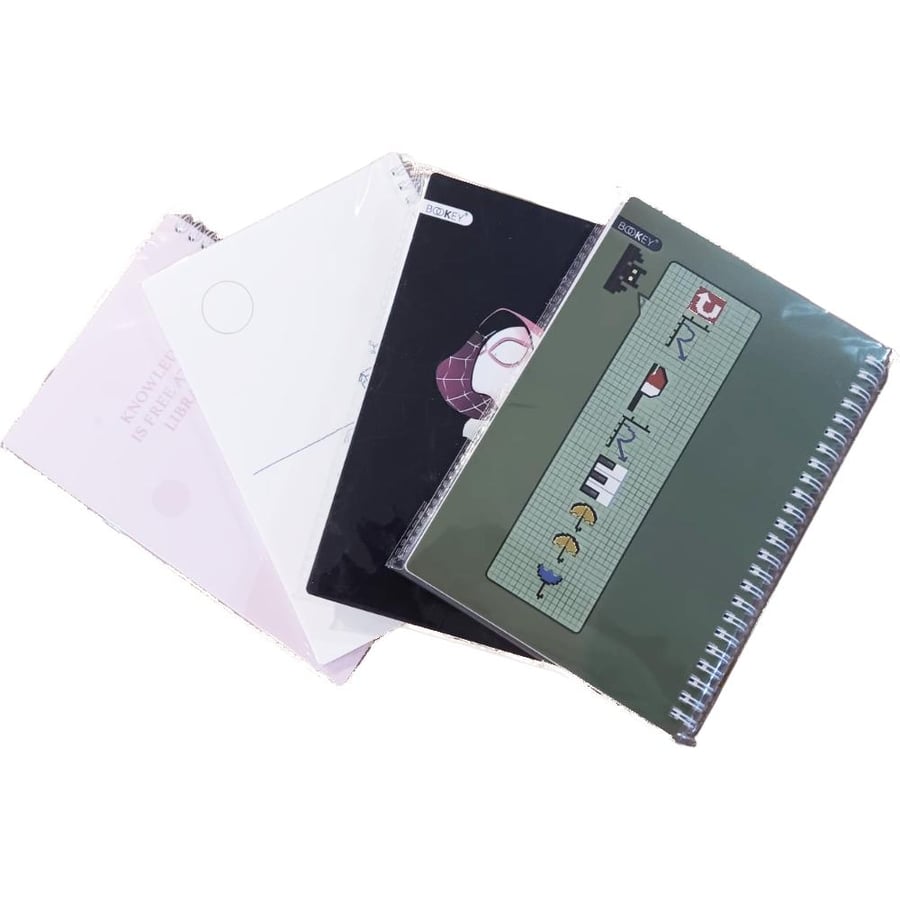 Arabic Boqi notebook with ruled wire