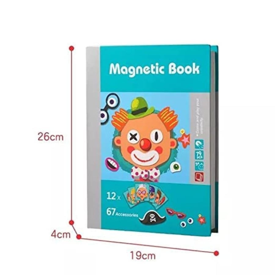 3D Magnetic Puzzle Book