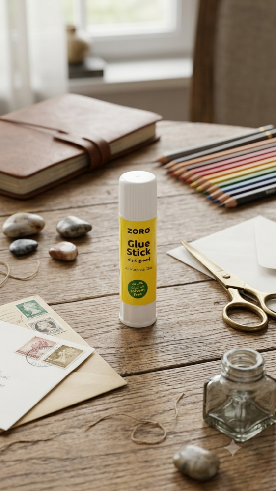 أصبع غراء جاف زورو للمدارس والأشغال اليدوية - ZORO Glue Stick