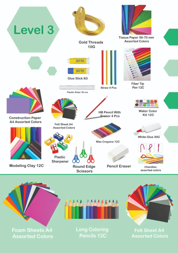 Creative Art and Craft & Craft for All (Level 3)(9789953198040)