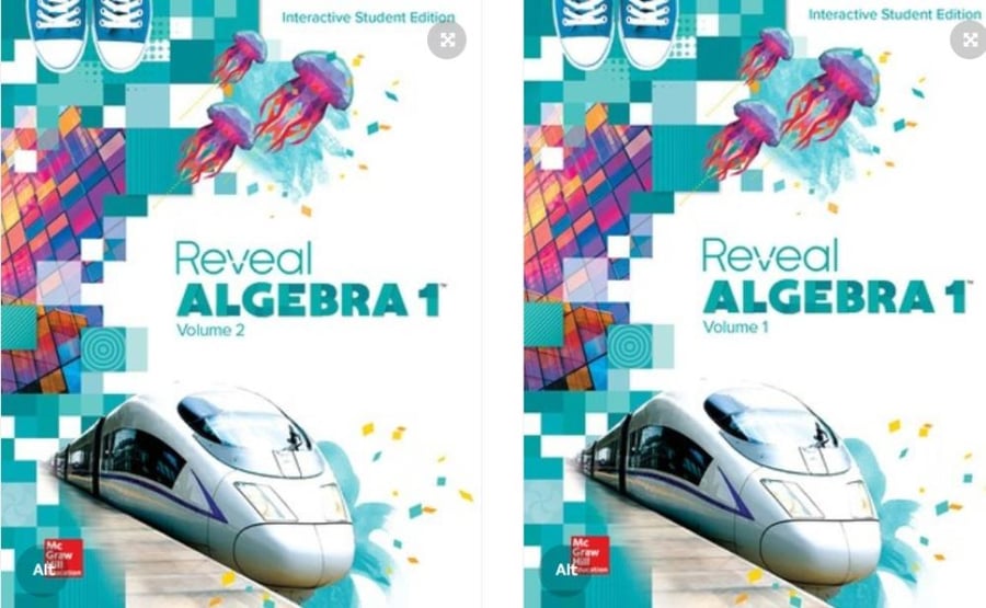 Reveal Algebra 1, Interactive Student Edition, Volume 1+ Volume2 (9780076625994-9780078997433)
