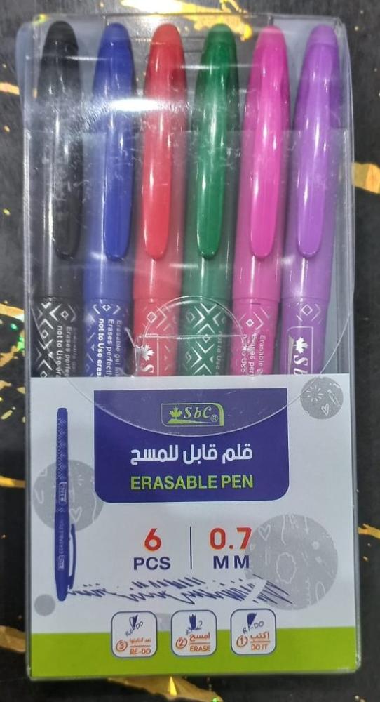 طقم قلم فاخر مع مساحة 6 لون