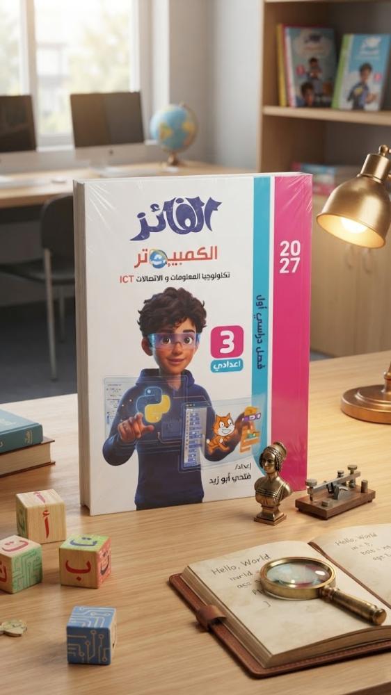 الفائز كمبيوتر الصف الثالث الإعدادي الفصل الأول 2027
