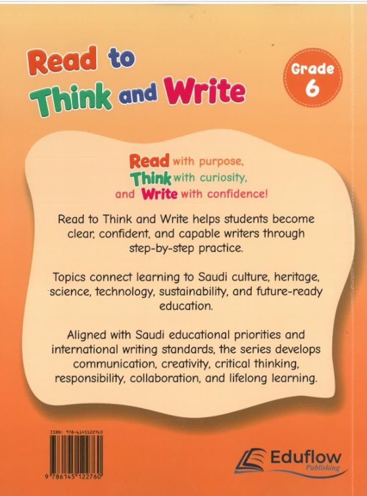 Read to Think and Write - Grade 6 (9786145122760)