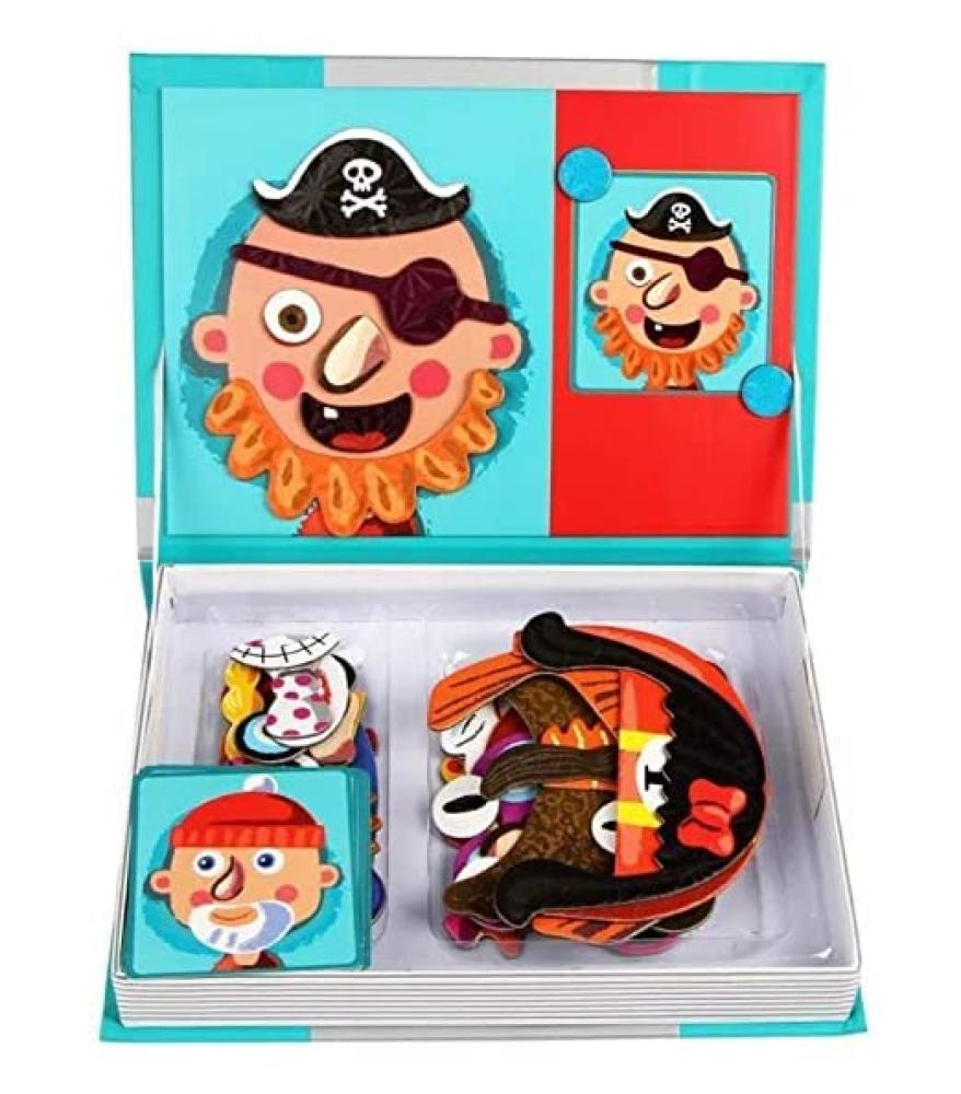 3D Magnetic Puzzle Book