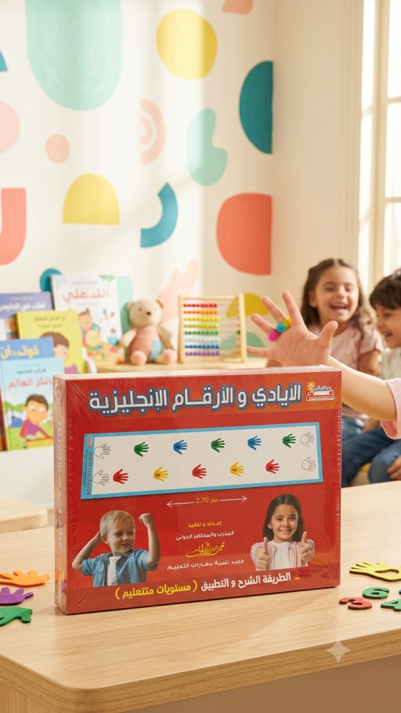 الايادي الارقام الإنجليزية