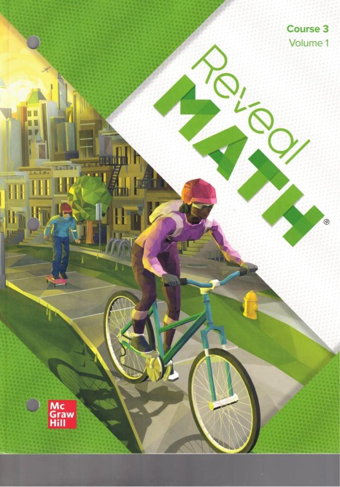Reveal Math, Course 3, Interactive Student Edition, Volume 1+ Volume 2 (9781265823900-9781265824631)
