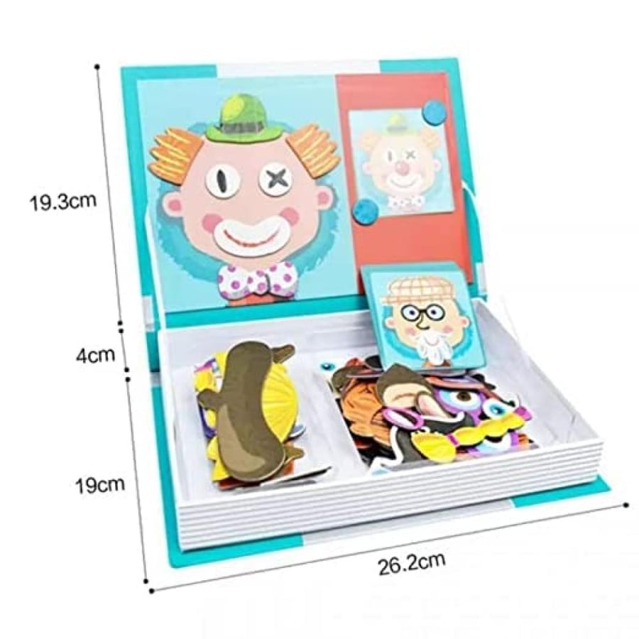 3D Magnetic Puzzle Book