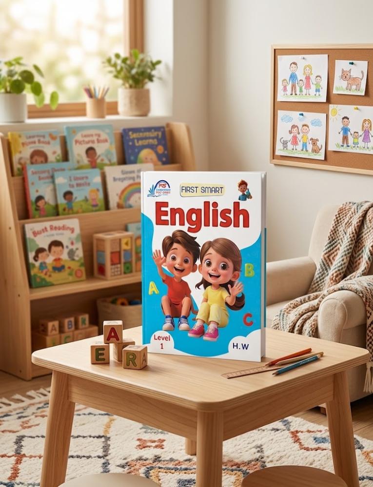 فرست سمارت اللغة الانجليزية كتاب الواجب المستوي الاول