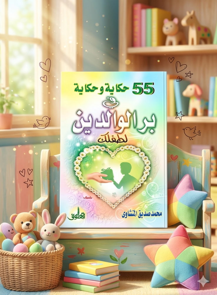 55 حكاية وحكاية في بر الوالدين لطفلك