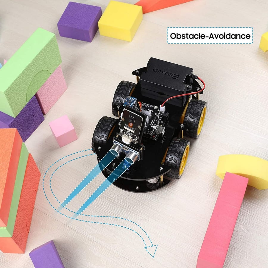 ELEGOO UNO R3 Smart Robot Car V4.0 with Camera