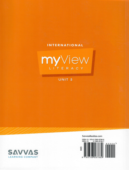 Myview Literacy 2021 In"l SB Interactive BK GR 1.5 (9780768587869)