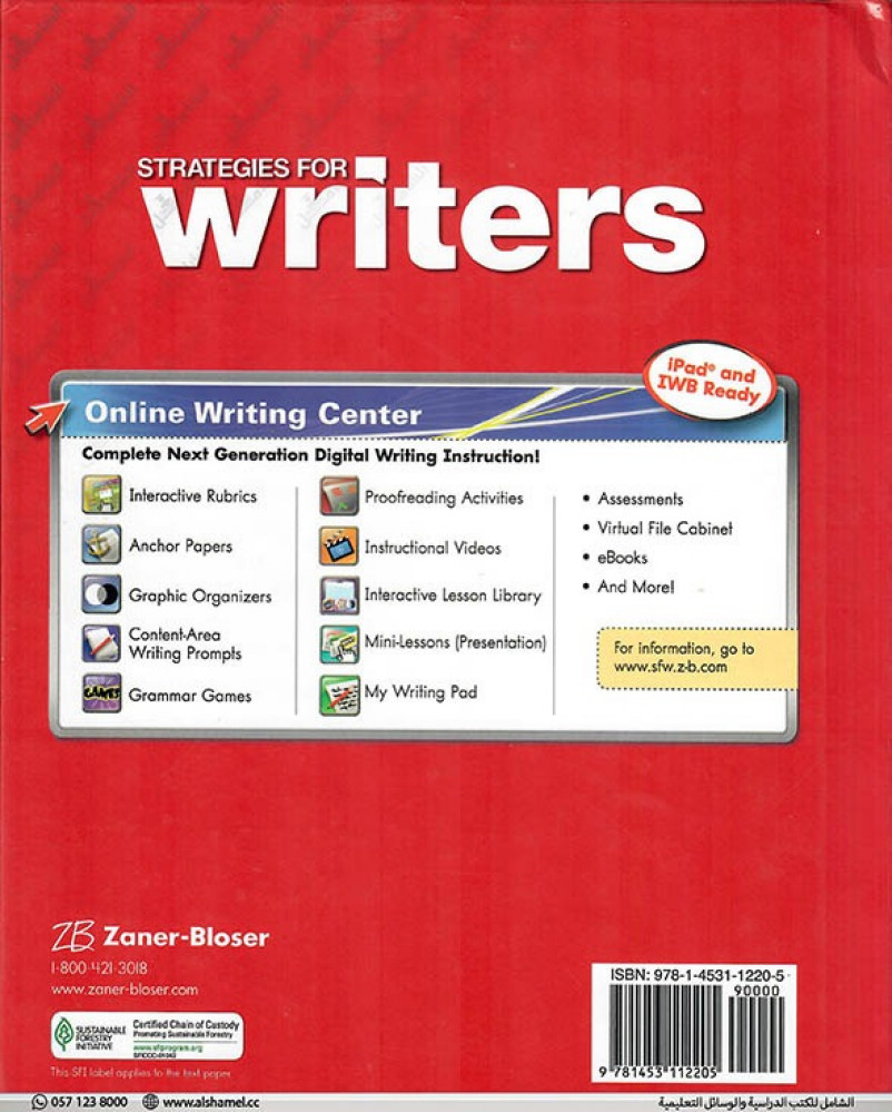 Strategies for Writers Next Generation Assessment Edition Level 2 (9781453112205)