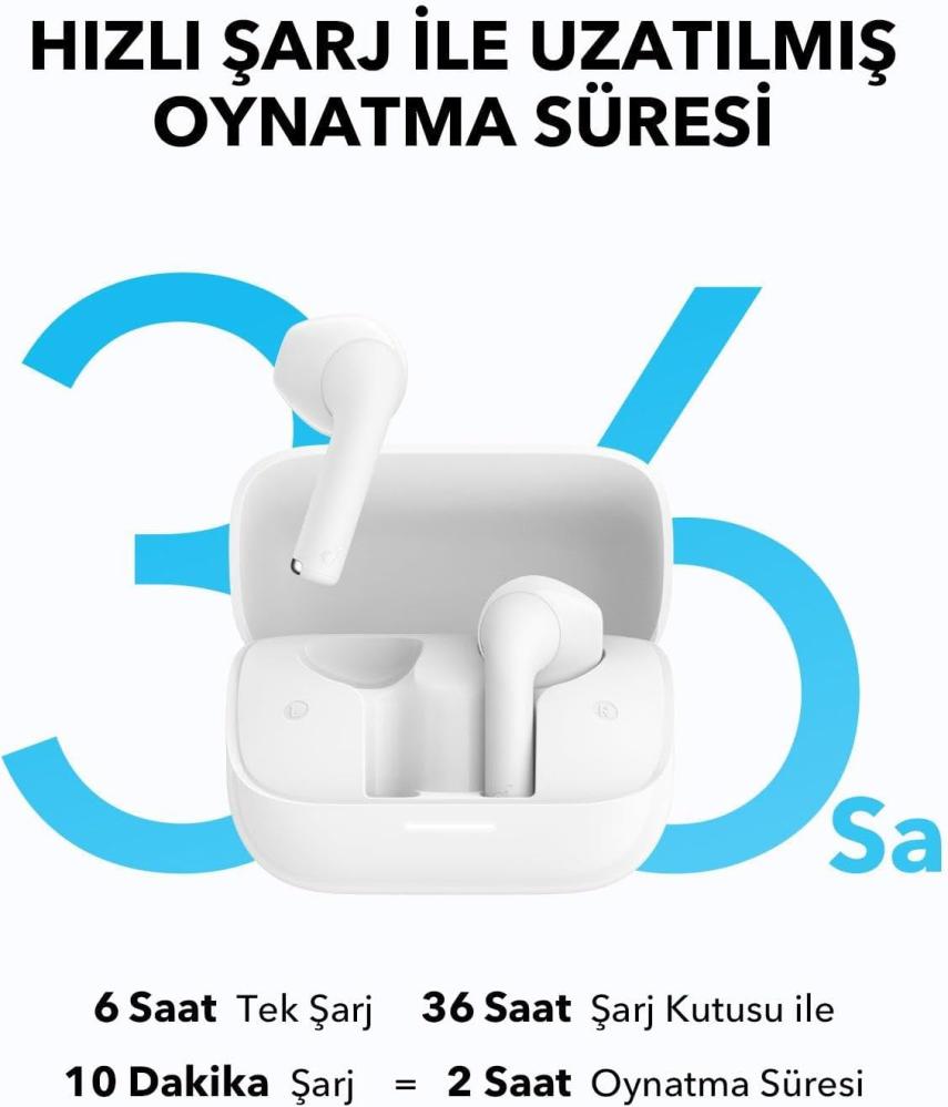 سماعة ايربودز انكرSoundcore K20i White