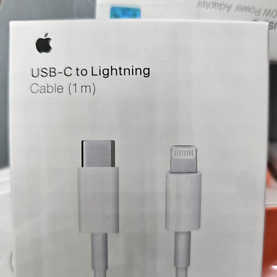 كيبل ايفون تايب سي ابيض -lightning PD-C