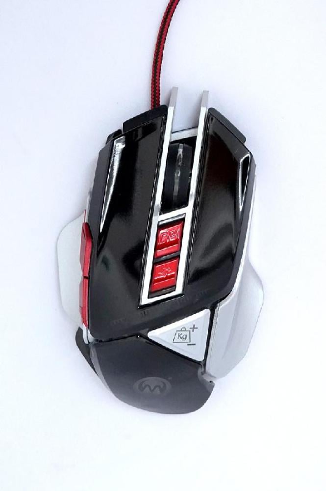 ماوس العاب سلكي مع لوحة ماوس RAIDER Gaming Mouse Combo