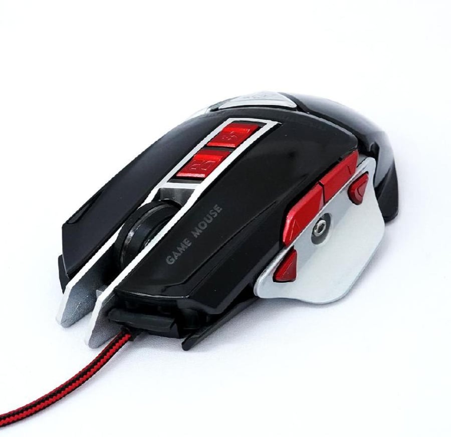 ماوس العاب سلكي مع لوحة ماوس RAIDER Gaming Mouse Combo