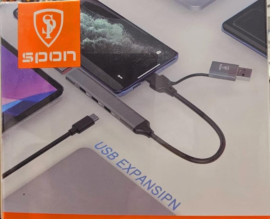 4 في 1-smart HUB 3USB-C