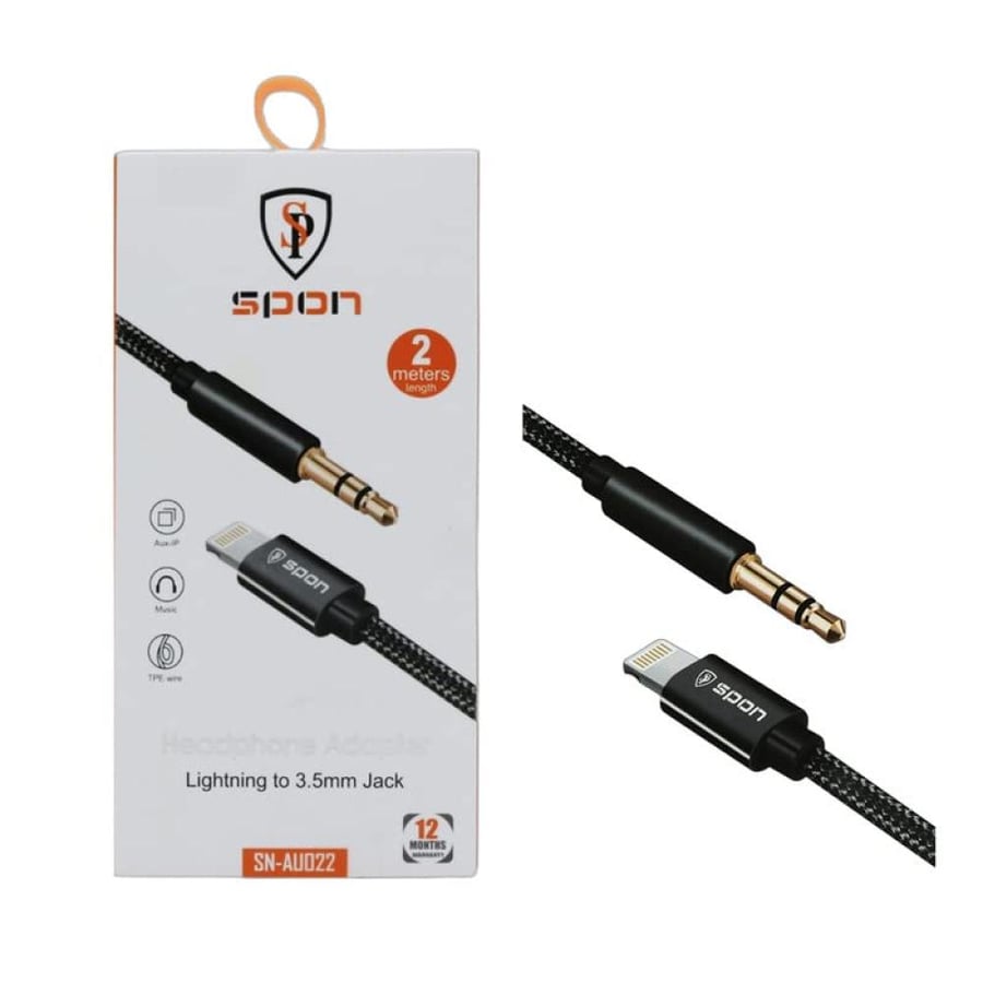 اوكس ايفونSPON IPHONE AUX 2M