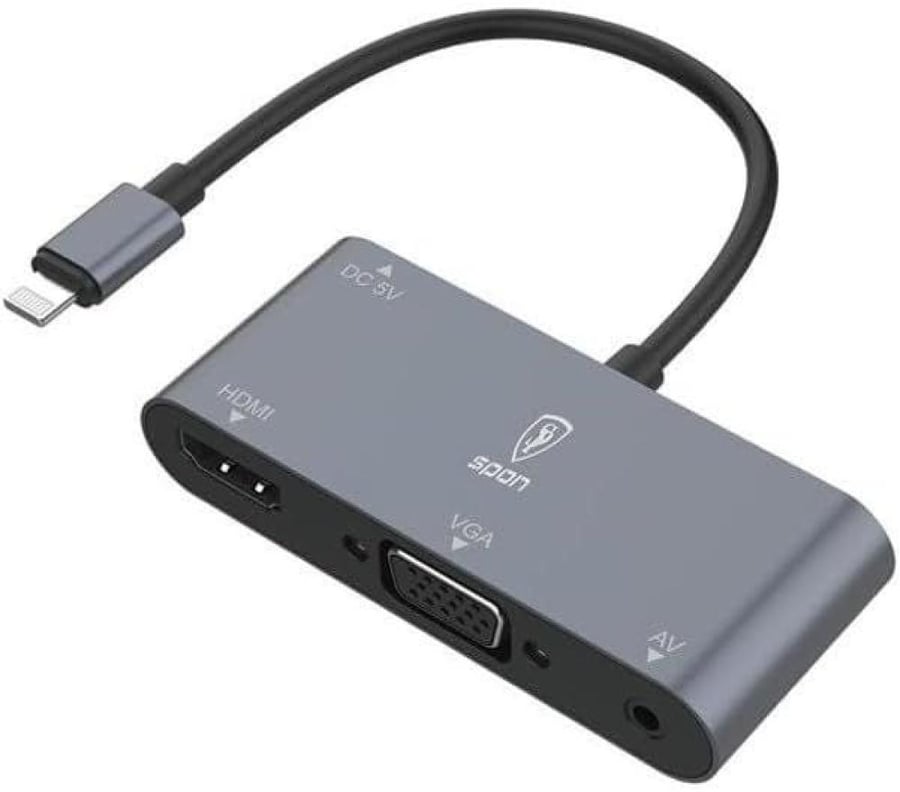 محول ايفون 900213 hdmi+VGA