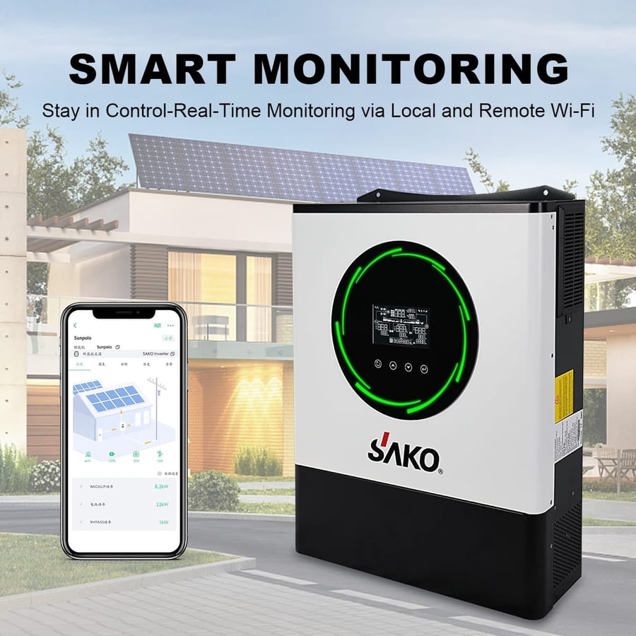 محول هايرد 11kw Sako solar watt
