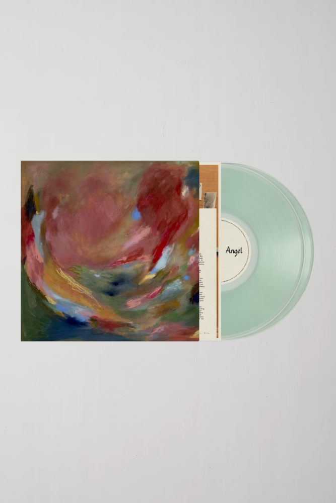 Lizzy McAlpine - Angel — Looking Glass Vinyl (Wide) (Coke Bottle Clear Vinyl Poster)