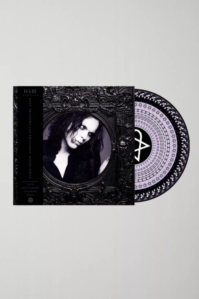 HIM 'DEEP SHADOWS AND BRILLIANT HIGHLIGHTS' 25TH ANNIVERSARY LP (Zoetrope Vinyl)