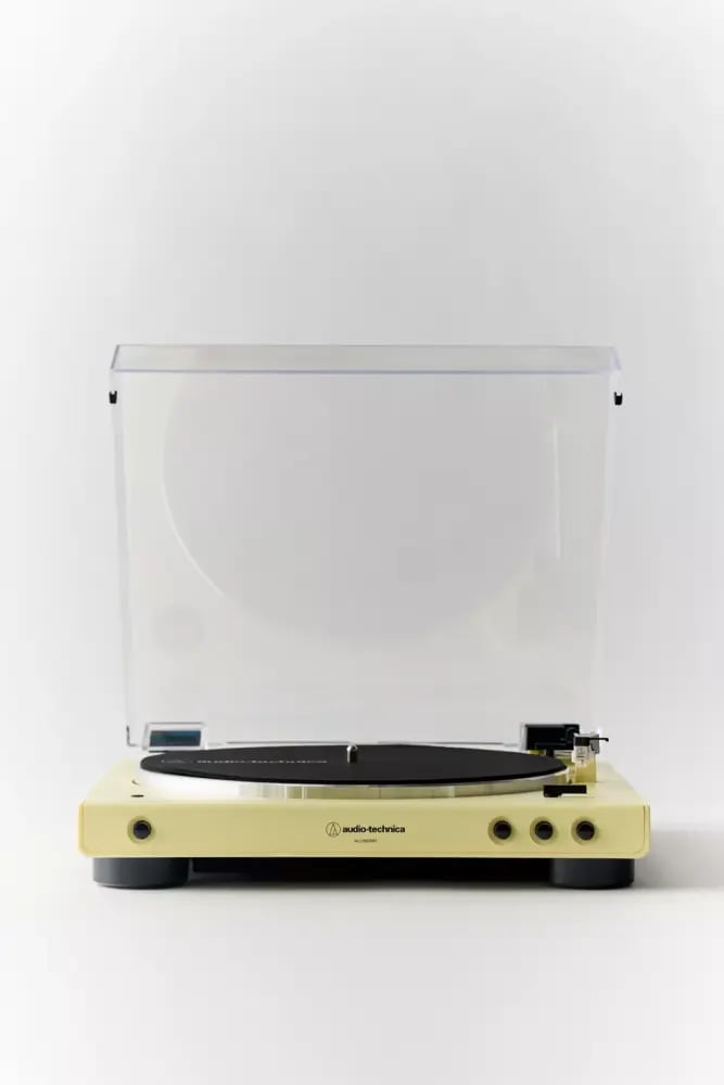 Audio-Technica Butter Yellow Exclusive LP60X-BT Bluetooth Record Player