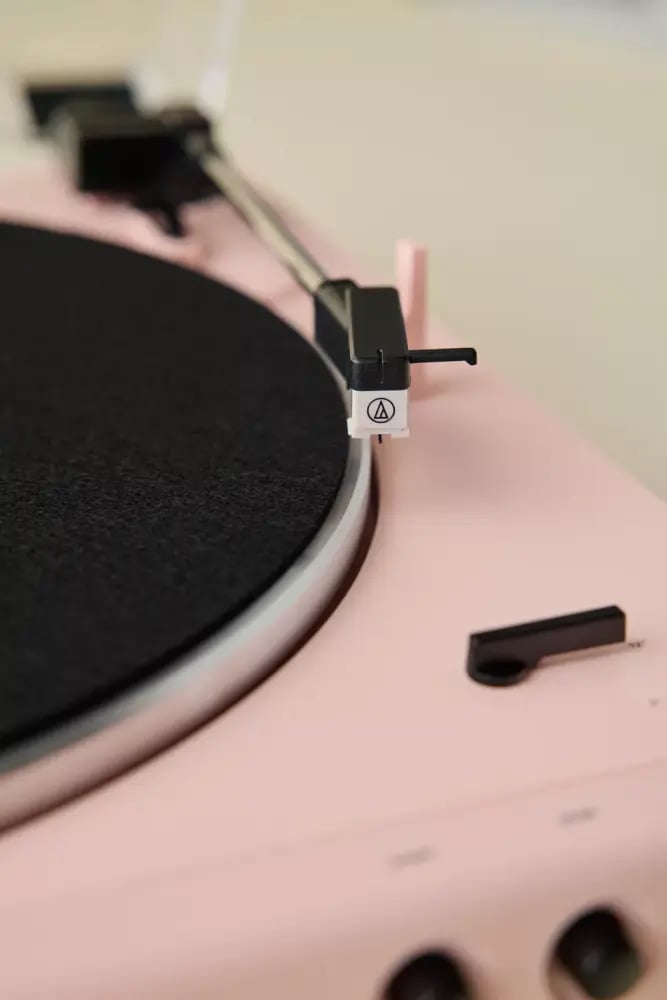 Audio-Technica Pink Exclusive LP60X-BT Bluetooth Record Player