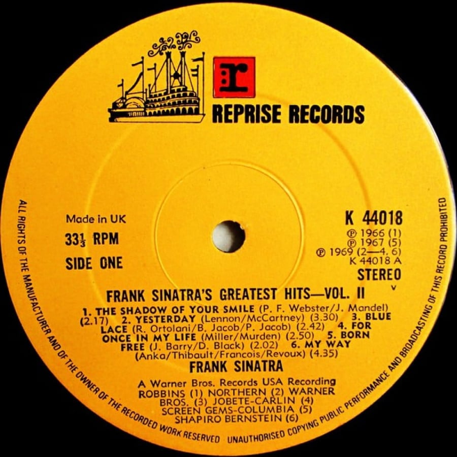 Frank Sinatra - Greatest Hits