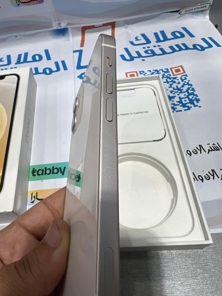 مستخدم - ايفون 12  ابيض 128 قيقا