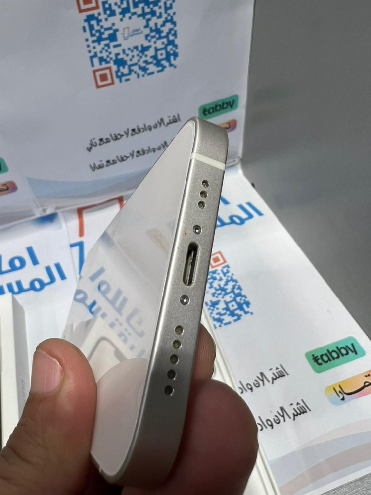 مستخدم - ايفون 12  ابيض 128 قيقا