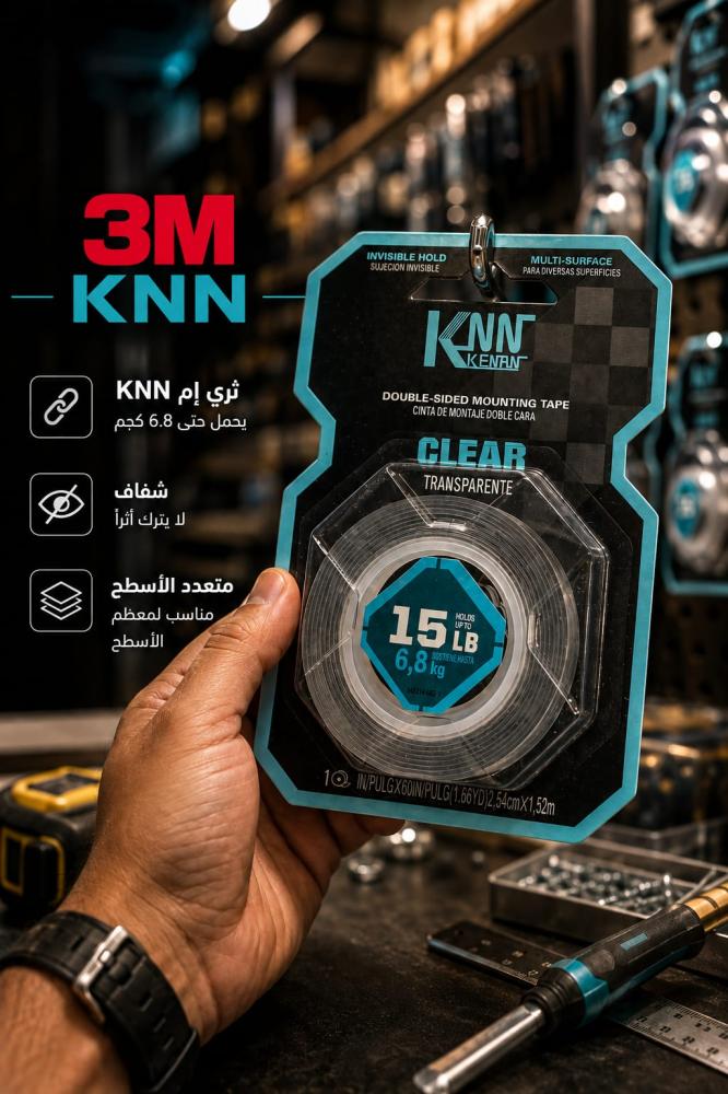 لاصق ثري إم شفاف KNN