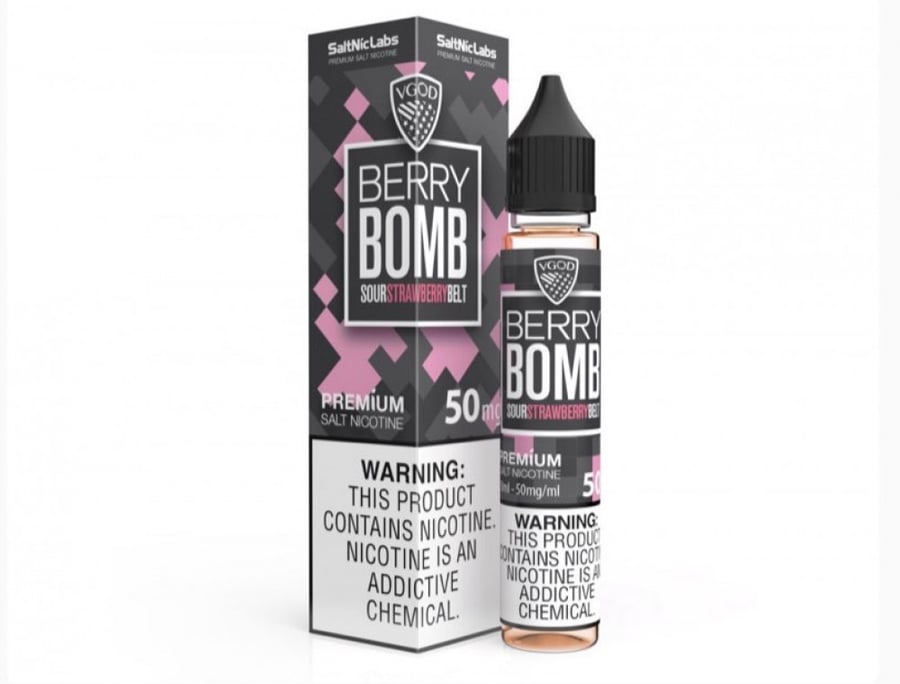 نكهة فيقود بيري بومب ساور فراولة Bomb Berry  SOUR STRABERRY  BELT VGOD