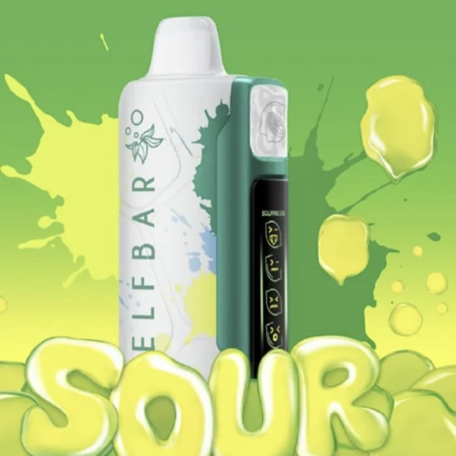 ايلف بار سور كنج 30 الف موش 50 نيكوتين ELFBAR SOUR KING