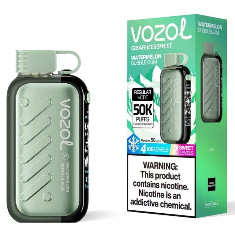 فوزول قير ايس & سويت 50 الف موش 50 نيكوتين VOZOL GEAR ICE & SWEET