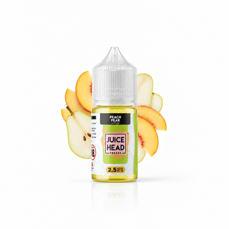 نكهة جوسي هيد خوخ كمثرى  JUICE HEAD FREEZE PEACH PEAR