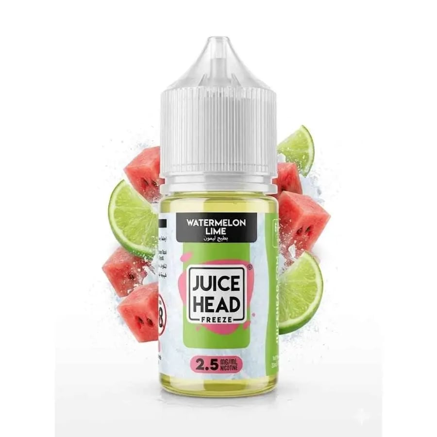 نكهة جوسي هيد بطيخ ليمون JUICE HEAD FREEZE WATERMELON LIME