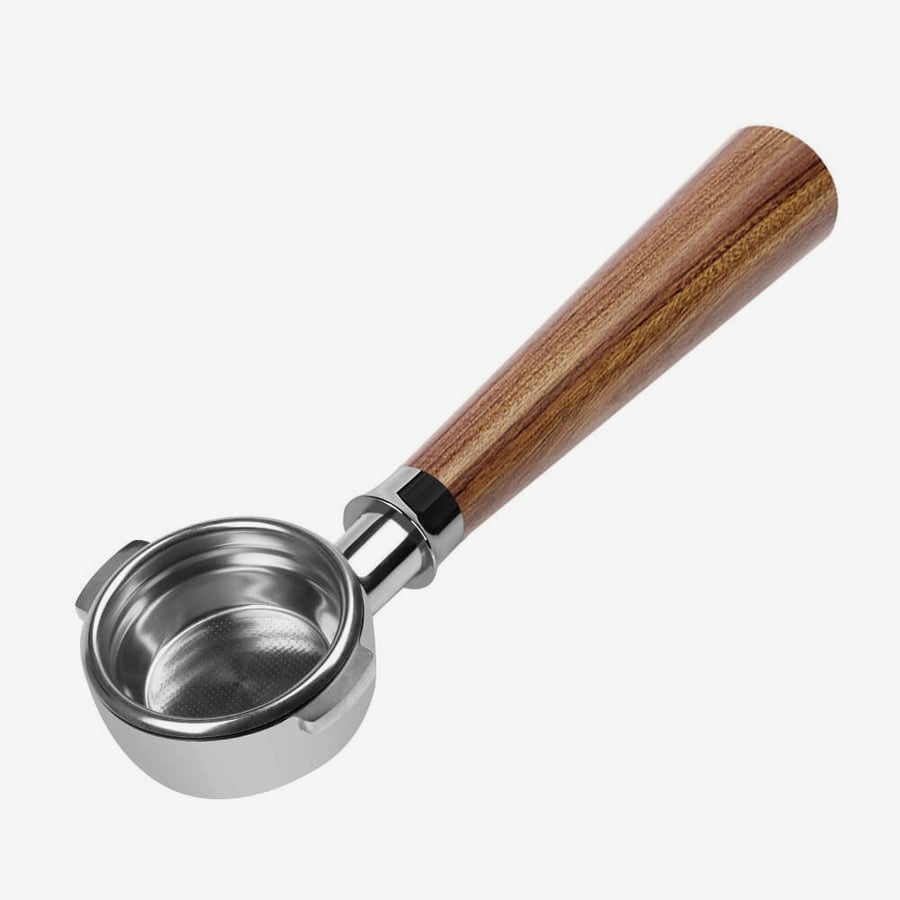 طقم بورتافلتر مكشوف من خشب الورد مقاس E61 58mm
