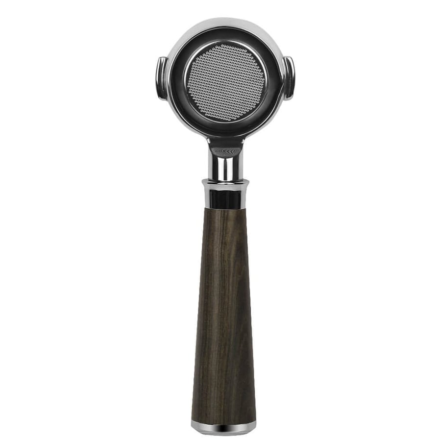 طقم بورتافلتر مكشوف خشب غامق مقاس E61 58mm