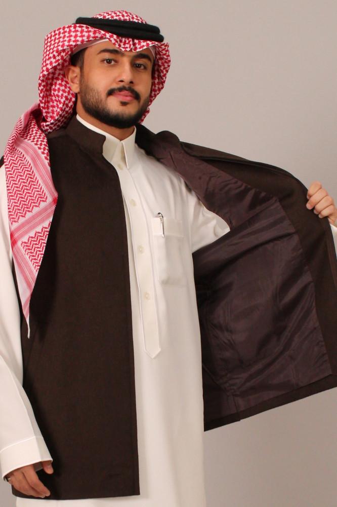 صديري قماش كشميري عودي