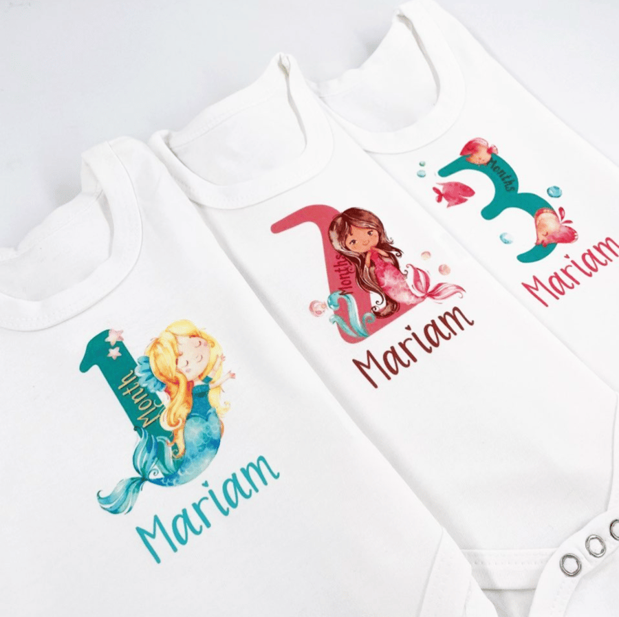 Mermaids - Monthly Set of 12
