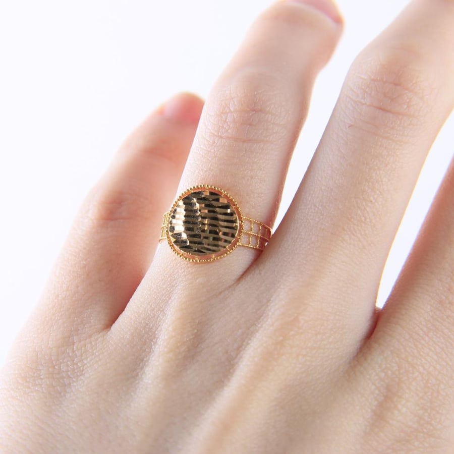 21-carat ring