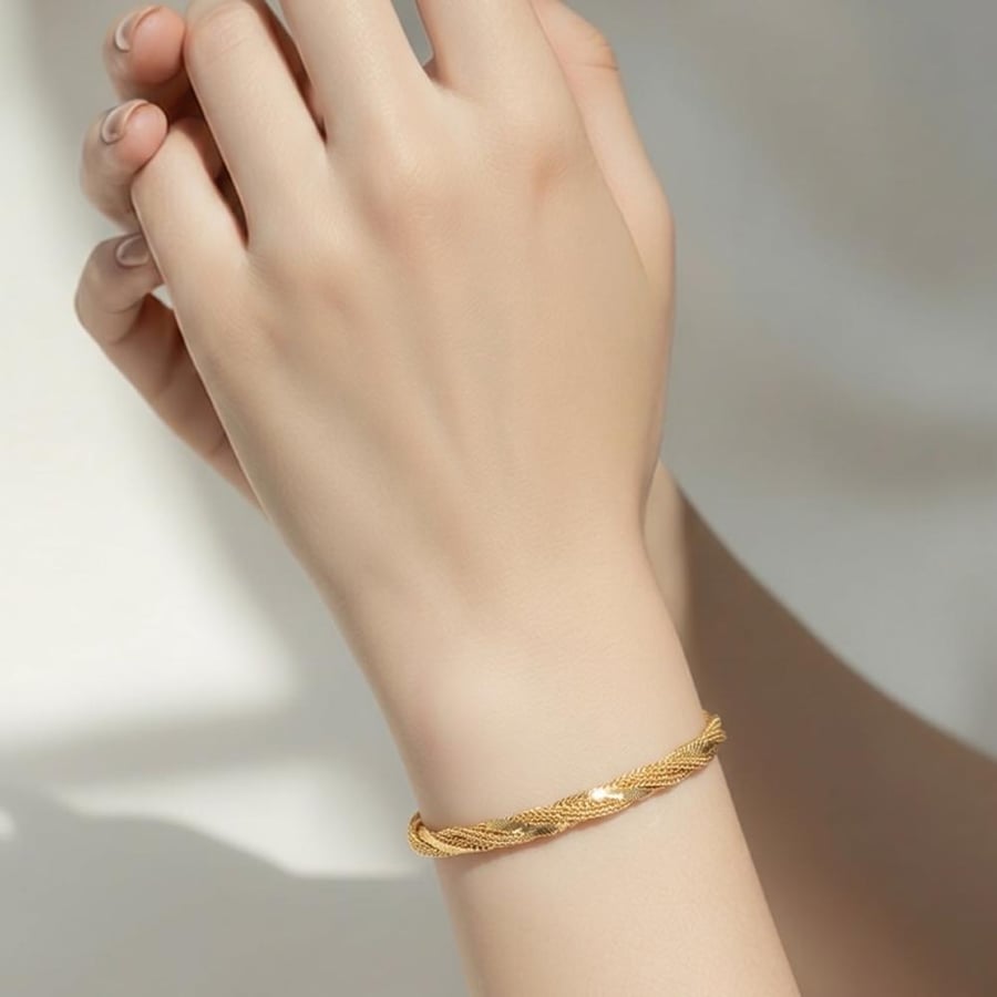 A 21-karat bracelet