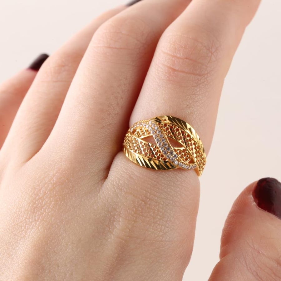 21-carat ring