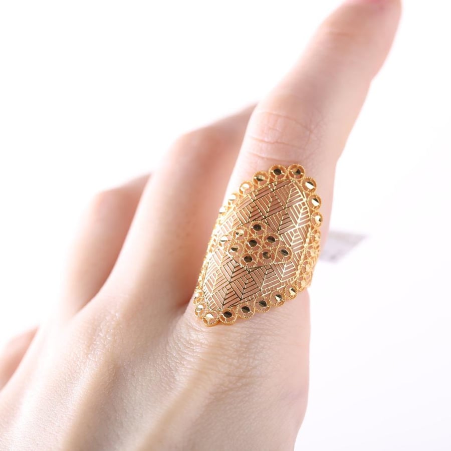 21-carat ring
