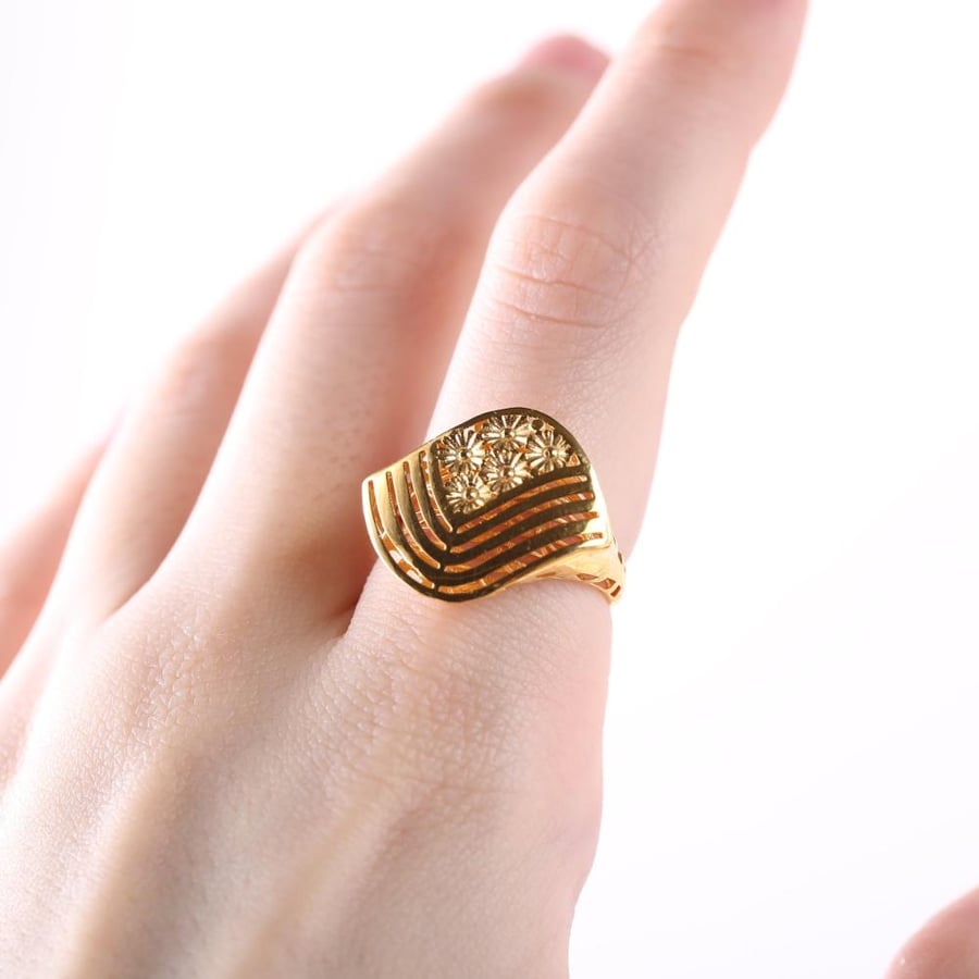 21-carat ring