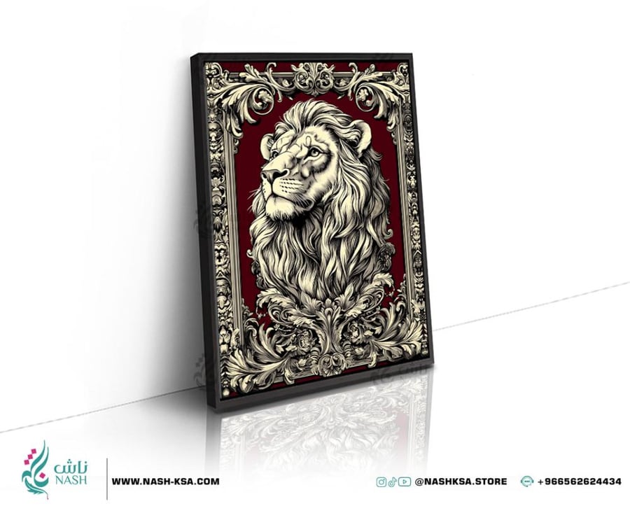 ابداع لوحة جدارية كانفس تصميم نور سلطان